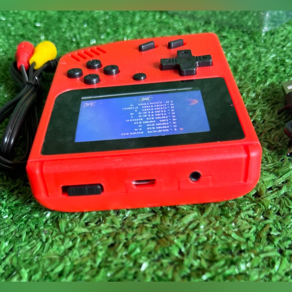Game Box Plus Handheld Console - Red - Picture 7 of 7